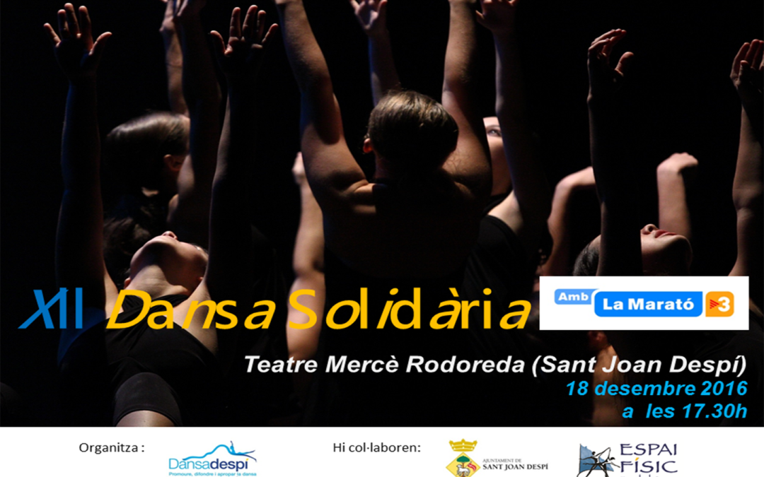 Arriba de nou la Dansa Solidària amb La Marató de TV3…